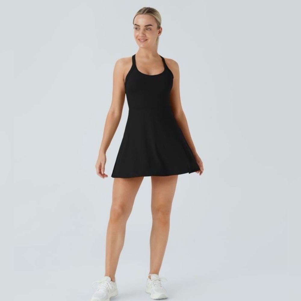 HALARA Black Mini Dress